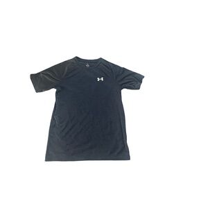 Under Armour Boy’s Dark Gray Short Sleeve Tee